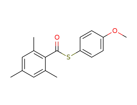 S-(4-methoxyphenyl) 2,4,6-trimethylthiobenzoate