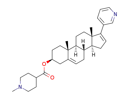 [(3S,8R,9S,10R,13S,14S)-10,13-dimethyl-17-(3-pyridyl)-2,3,4,7,8,9,11,12,14,15-decahydro-1H-cyclopenta[a]phenanthren-3-yl] 1-methylpiperidine-4-carboxylate