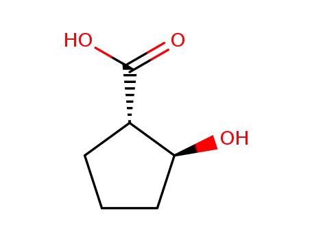 (+/-)-(1R,2R)-trans-2-hydroxy-1-cyclopentanecarboxylic acid
