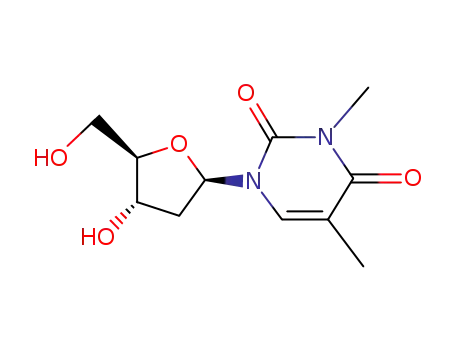 1-[4-Hydroxy-5-(hydroxymethyl)oxolan-2-yl]-3,5-dimethylpyrimidine-2,4-dione