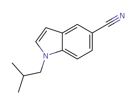 1-isobutyl-1H-indole-5-carbonitrile