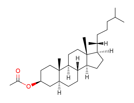 Cholestan-3-ol, acetate, (3b,5a)-