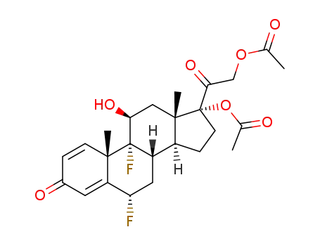 17α,21-diacetyloxy-11β-hydroxy-6α, 9α-difluoro-1,4-diene-3,20-dione
