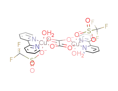 [Cu2(2,2'-bipyridine)2(H2O)2(C2O4)](CF3SO3)2