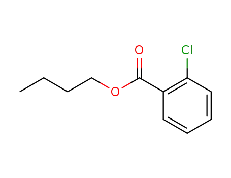 Molecular Structure of 52468-48-1 (butyl 2-chlorobenzoate)