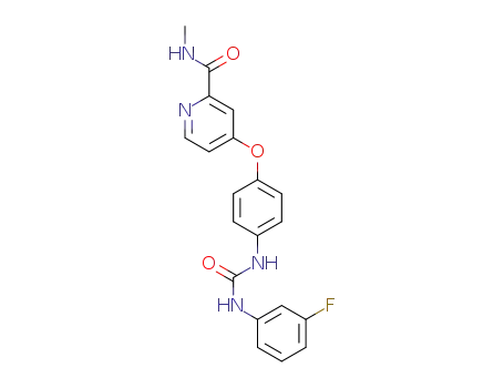 4-(4-(3-(3-fluorophenyl)ureido)phenoxy)-N-methylpicolinamide