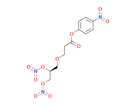 4-nitrophenyl 3-[(25)-2,3-bis(nitrooxy)propoxy] propanoate