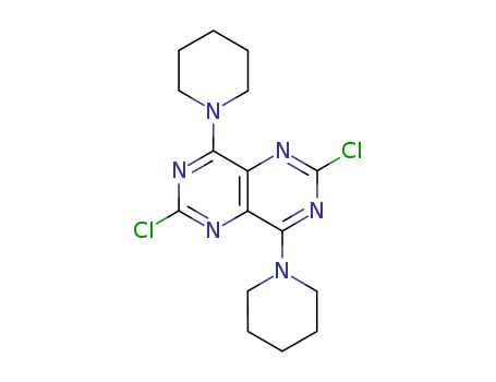 2,6-Dichloro-4,8-di(piperidin- 1-yl)pyrimido[5,4-d]pyrimidine  Cas no.7139-02-8 98%