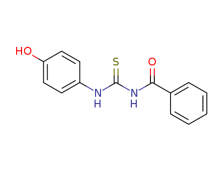 Benzamide, N-[[ (4-hydroxyphenyl)amino]thioxomethyl]- cas  5461-34-7