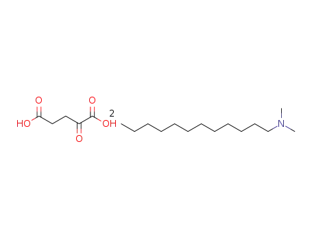 α-ketoglutaric acid di(N,N-dimethyldodecyl amine) salt