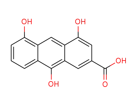4,5,9-trihydroxy-anthracene-2-carboxylic acid