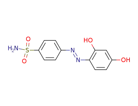 4-(2,4-dihydroxy-phenylazo)-benzenesulfonic acid amide