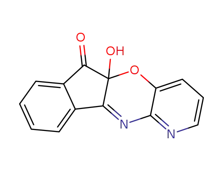 5a-Hydroxyindeno[2,1-b]pyrido[2,3-e][1,4]oxazin-6(5aH)-one