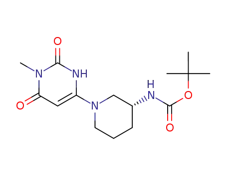 (R)-1-(1-methyl-2,6-dioxo-1,2,3,6-tetrahydropyrimidin-4-yl)-3-tert-butoxycarbonylaminopiperidine
