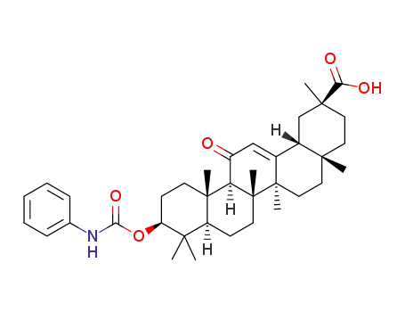 3-phenylcarbamoyl-18β-glycyrrhetinic acid