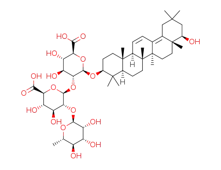 3-O-α-L-rhamnopyranosyl-(1→2)-β-D-glucuronopyranosyl-(1→2)-β-D-glucuronopyranosyl-squasapogenol