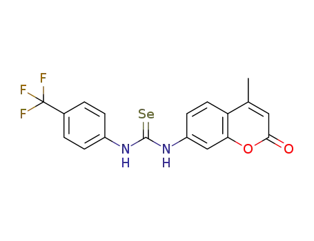 N-(4-methyl-2-oxo-2H-chromen-7-yl)-N'-(4-trifluoromethyl)selenourea