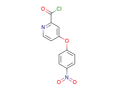 4-(4-nitrophenoxy)pyridine-2-carbonyl chloride