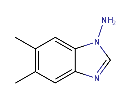 1H-Benzimidazol-1-amine,5,6-dimethyl-(9CI)