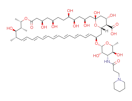 N-[(3-piperidin-1-yl)propionyl]amphotericin B