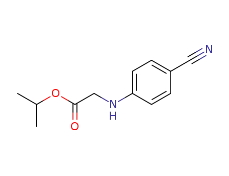 isopropyl 2‑(4‑cyanophenylamino)acetate
