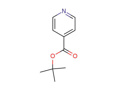 Molecular Structure of 81660-73-3 (4-Pyridinecarboxylic acid, 1,1-dimethylethyl ester)