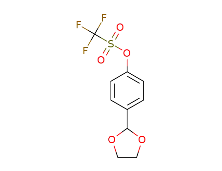 4-(1,3-dioxolan-2-yl)phenyl trifluoromethanesulfonate