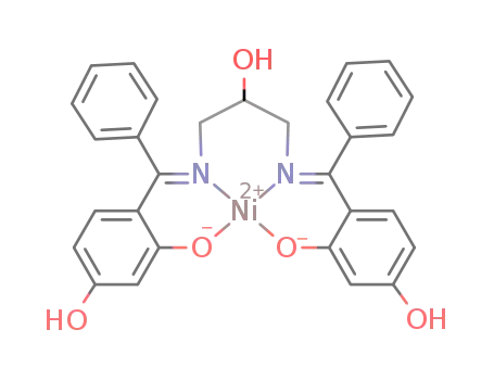 N,N'-bis-(4-(hydroxybenzophenylidene))-2-hydroxy-1,3-propylenediaminenickel(II)