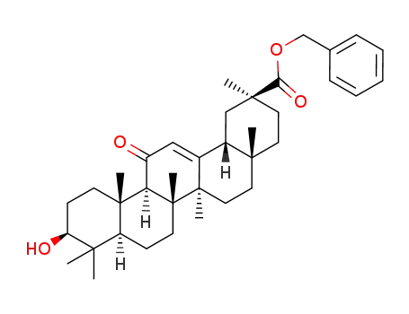 Benzyl (20beta)-3beta-hydroxy-12-oxoolean-12-en-29-oate