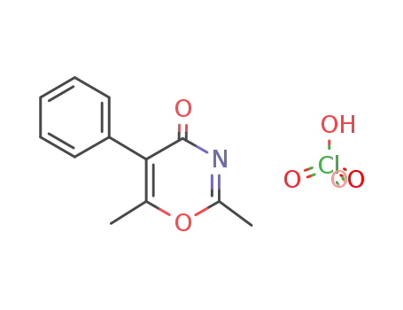 2,6-dimethyl-4-oxo-5-phenyl-1,3-oxazinium perchlorate