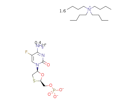 emtricitabine monophosphate 1.6*nBu4N+ salt