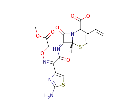 (6R,7R)-methyl 7-((Z)-2-(2-aminothiazol-4-yl)-2-((2,2-methoxy-2-oxyethoxy)imino)acetamido)-8-oxo-3-vinyl-5-thia-1-azabis[4.2.0]oct-3-ene-2-carboxylate
