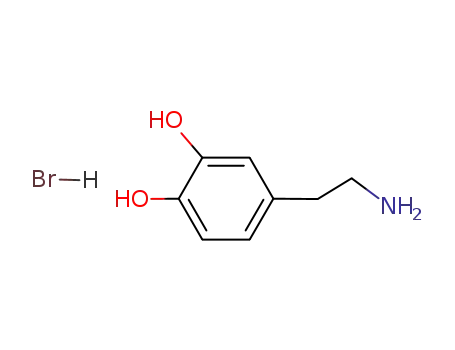 Molecular Structure of 645-31-8 (Dopamine)
