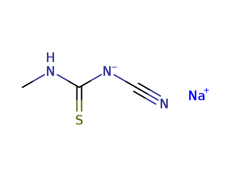 (cyanoamino)-methylimino-methanethiolate