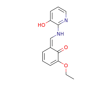 (Z)-2-ethoxy-6-(((3-hydroxypyridin-2-yl)amino)methylene)cyclohexa-2,4-dien-1-one