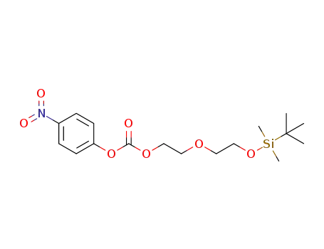 (2-(2-((tert-butyldimethylsilyl)oxy)ethoxy)ethyl)(4-nitrophenyl) carbonate