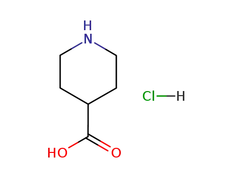 Molecular Structure of 5984-56-5 (Isonipecotic acid hydrochloride)