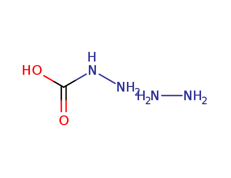 Hydrazinecarboxylic acid, compd. with hydrazine (1:1)(10195-79-6)