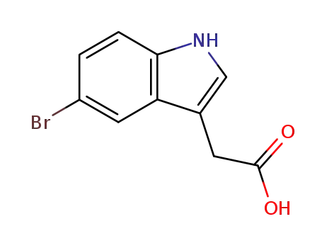 2-(5-Bromo-1H-indol-3-yl)acetic acid