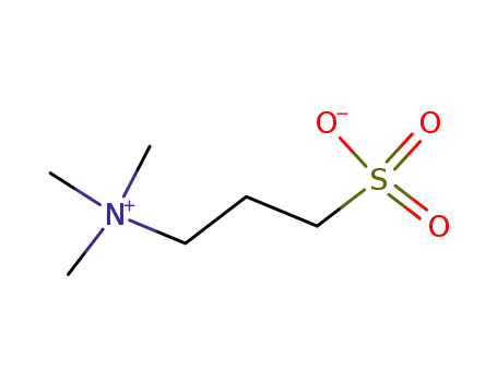 Molecular Structure of 21865-17-8 (3-(TRIMETHYLAMMONIUM)PROPANESULFONATE, INNER SALT)
