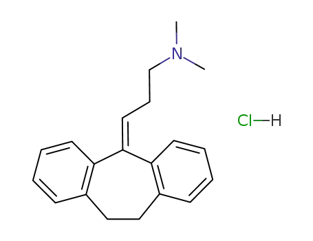 Molecular Structure of 549-18-8 (Amitriptyline hydrochloride)