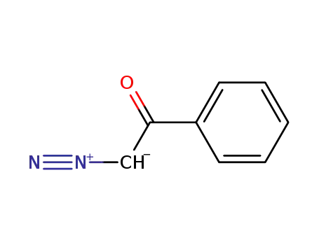 Molecular Structure of 3282-32-4 (Diazoacetylbenzene)