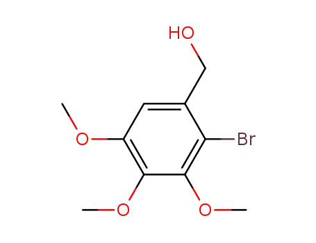 Molecular Structure of 73252-54-7 ((2-bromo-3,4,5-trimethoxyphenyl)methanol)