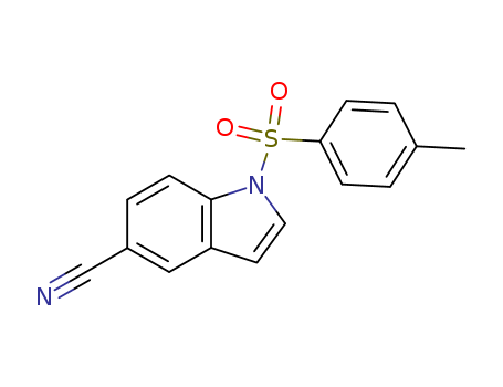 1H-Indole-5-carbonitrile, 1-[(4-methylphenyl)sulfonyl]-