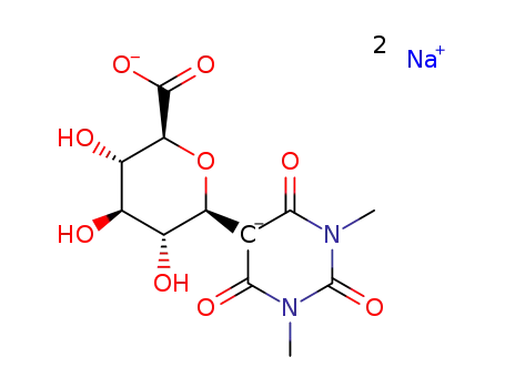 disodium 5-(β-D-glucopyranosyluronate)-1,3-dimethylbarbiturate