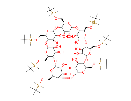 Heptakis-6-(dimethyl-tert-butylsilyl)-beta-cyclodextrin