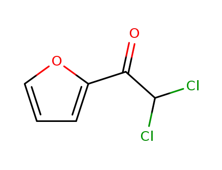 Molecular Structure of 140613-99-6 (Ethanone, 2,2-dichloro-1-(2-furanyl)- (9CI))