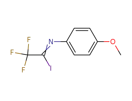 N-(4-methoxyphenyl)-2,2,2-trifluoroacetimidoyl iodide