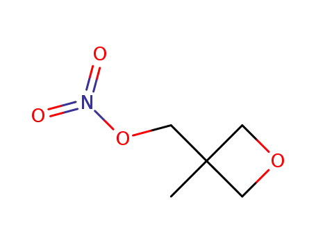 Molecular Structure of 84051-81-0 (3-Oxetanemethanol, 3-methyl-, nitrate)