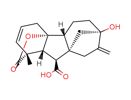 Molecular Structure of 561-56-8 (Gibberellin  A5)